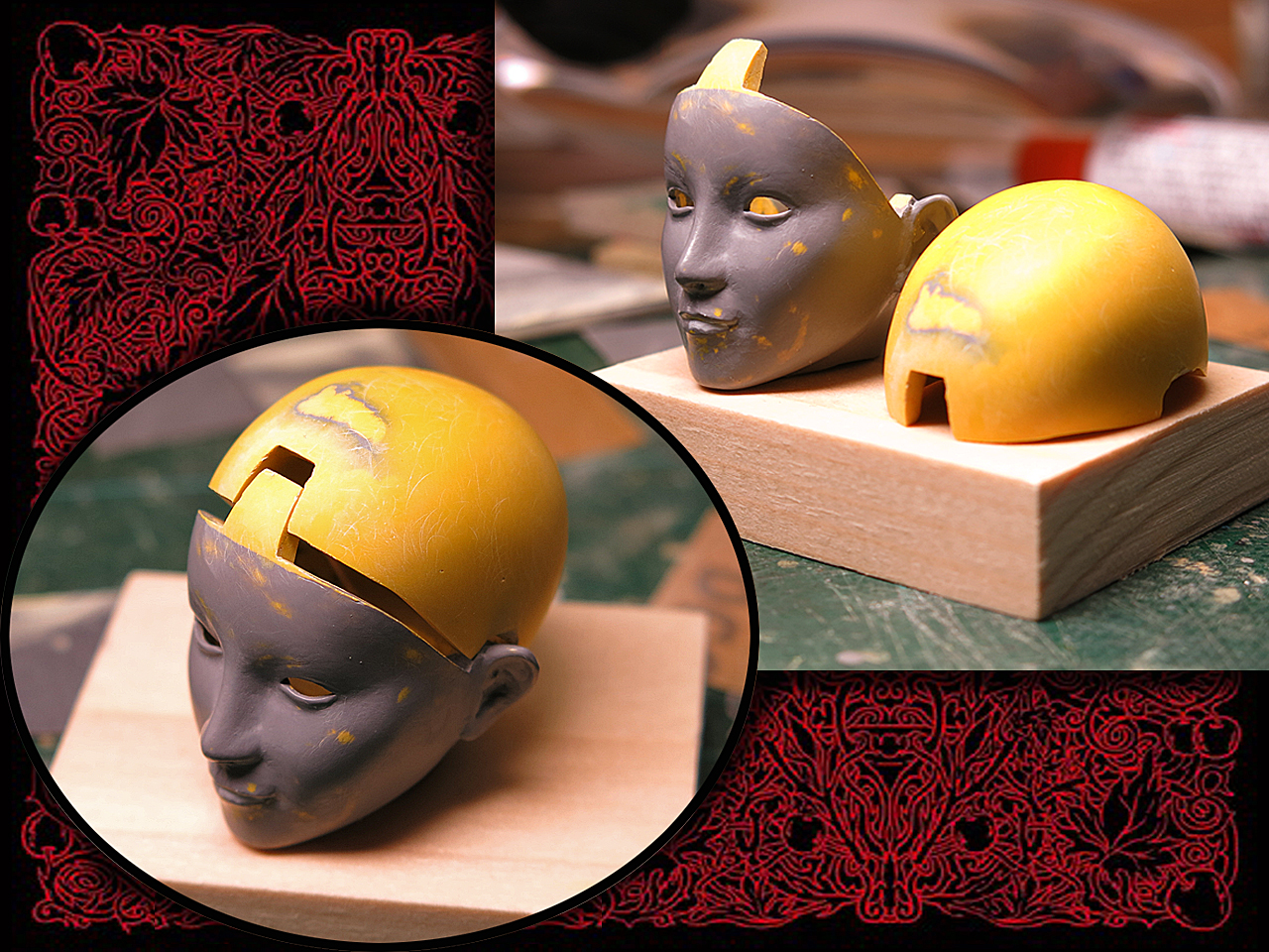 002 2ピースヘッド