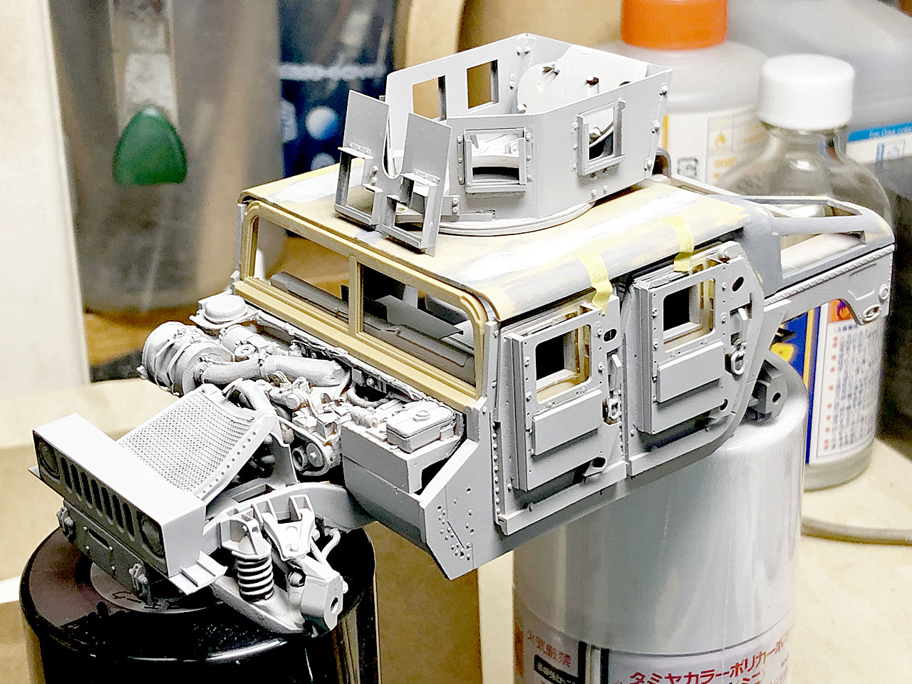 005 タミヤ改造 装甲ハンビー1114 01 | Road To Hobby Champion